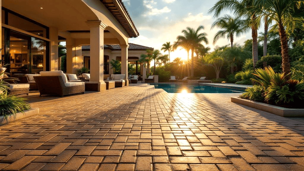 Lauderhill FL Concrete Concrete Patio in Lauderhill - Best outdoor concrete flooring options