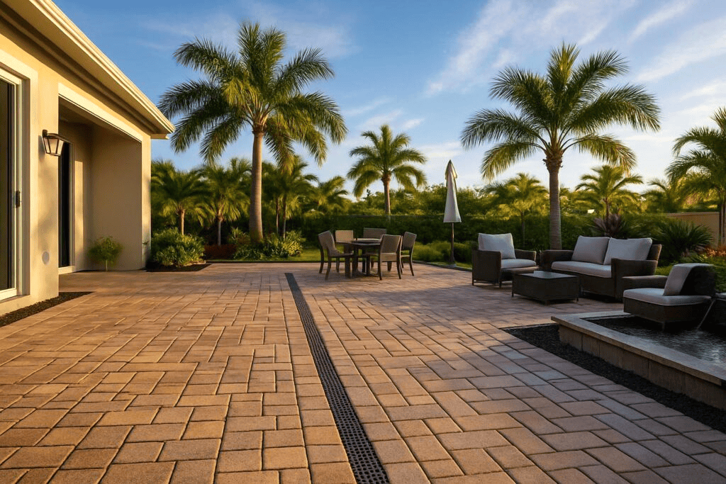 Lauderhill FL Concrete Concrete Patio in Lauderhill - concrete patio installation